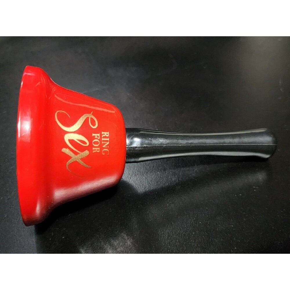 Ring for Sex Bell Novelty Adult Gag Gift Stocking Stuffer Valentine's Present - Picture 8 of 11